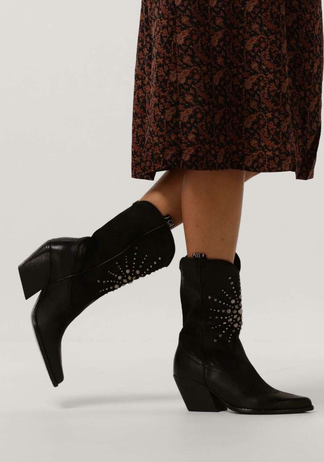 Zwarte ELENA IACHI Cowboylaarzen E3425 - large