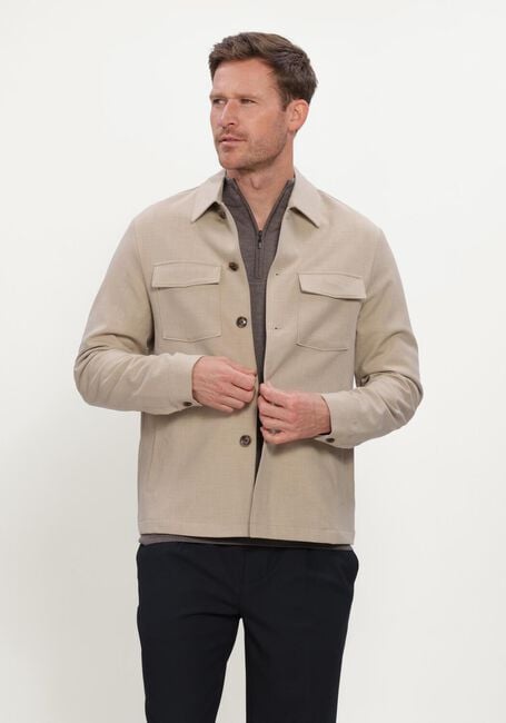 Beige STEFANO LAURAN Overshirts SL-CALVIN - large