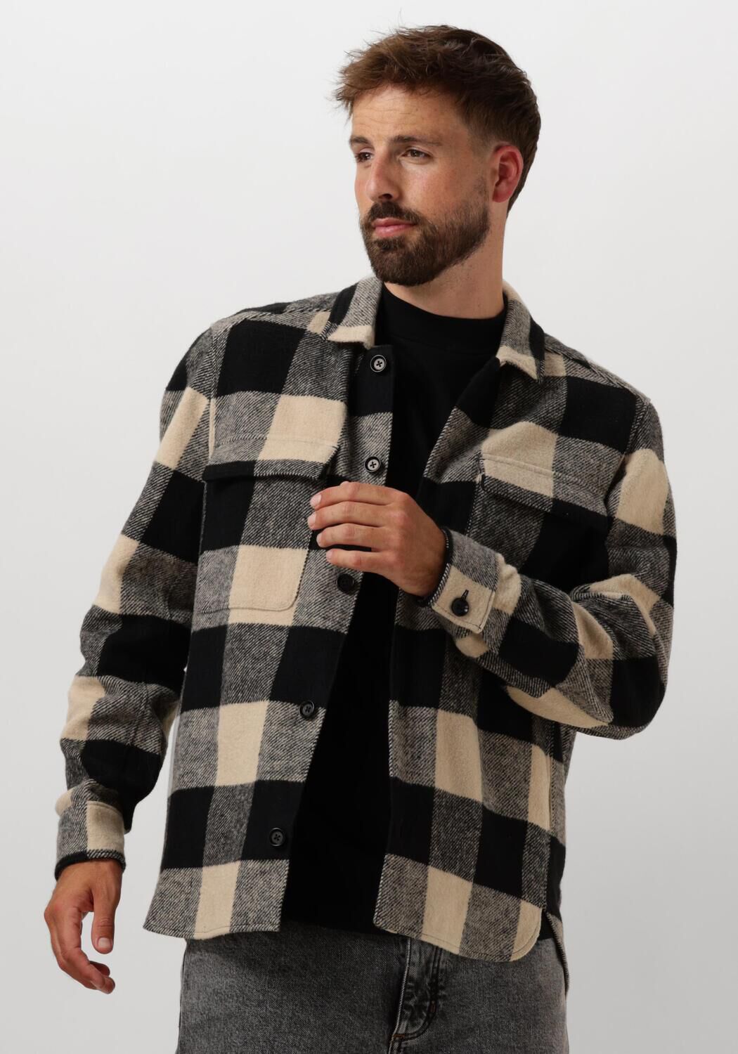 Drykorn Overshirt
Heren Selton, Maat: M, Kleur: Zwart