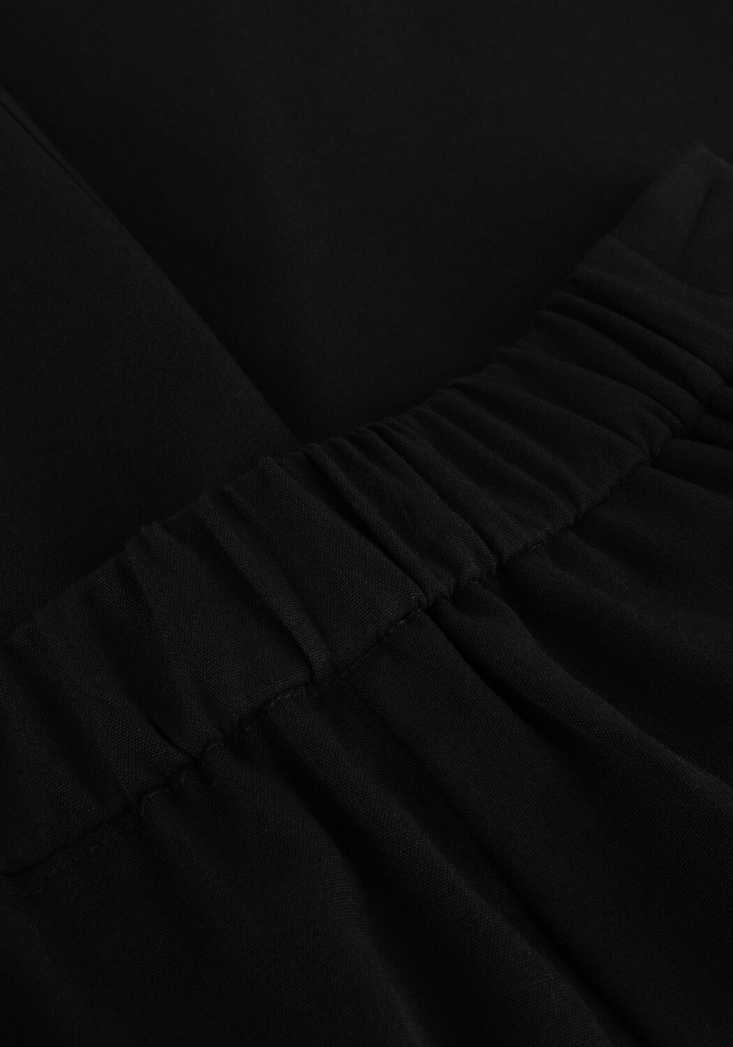 Zwarte ACCESS Pantalon MOM PANTS WITH PLEATS - large