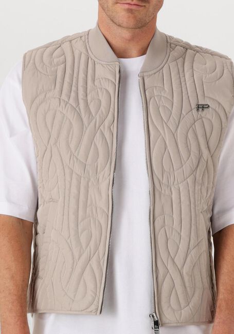 Bruine FILLING PIECES Bodywarmer QUILTED VEST - large
