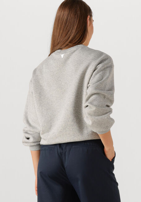 Grijze ALIX THE LABEL Trui FOIL LOGO SWEATER - large