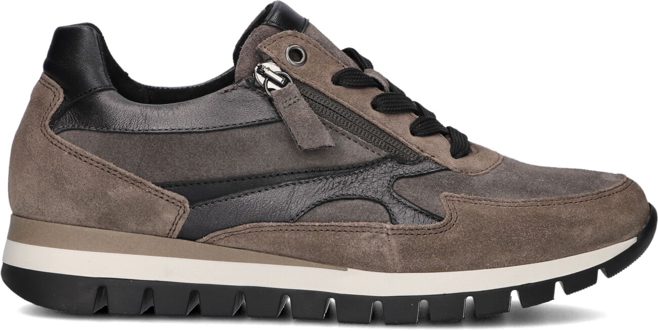 Gabor Lage Sneakers Dames 437, Maat: 42, Materiaal: Suède, Kleur: Taupe