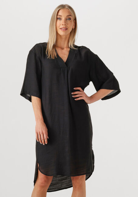 Zwarte CO'COUTURE Midi jurk CARYNCC PLEAT TUNIC DRESS - large