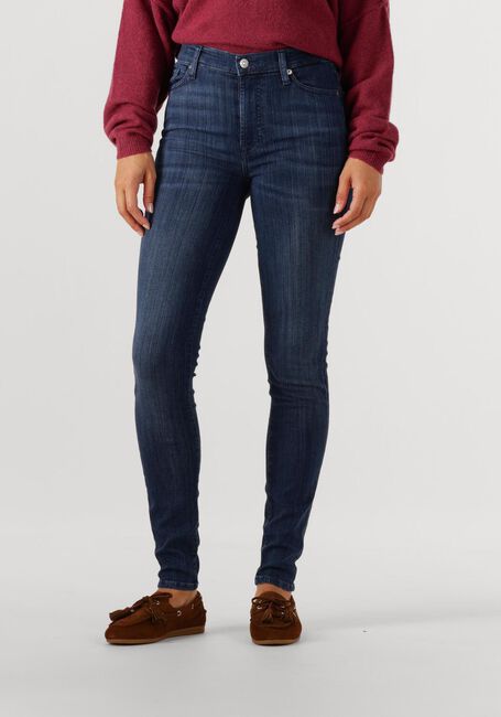 Blauwe 7 FOR ALL MANKIND Skinny jeans HIGH WAIST SKINNY - large