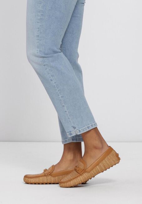 Bruine TOD'S Mocassins GOMMINO 22L MOC.TESS.OVALE T PELLE - large