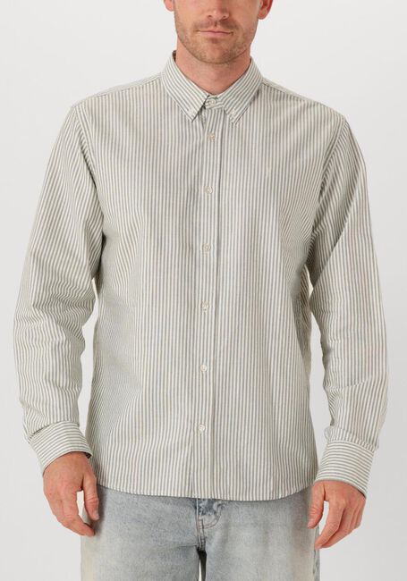 Grijze FORÉT Klassiek overhemd LIFE SHIRT - large