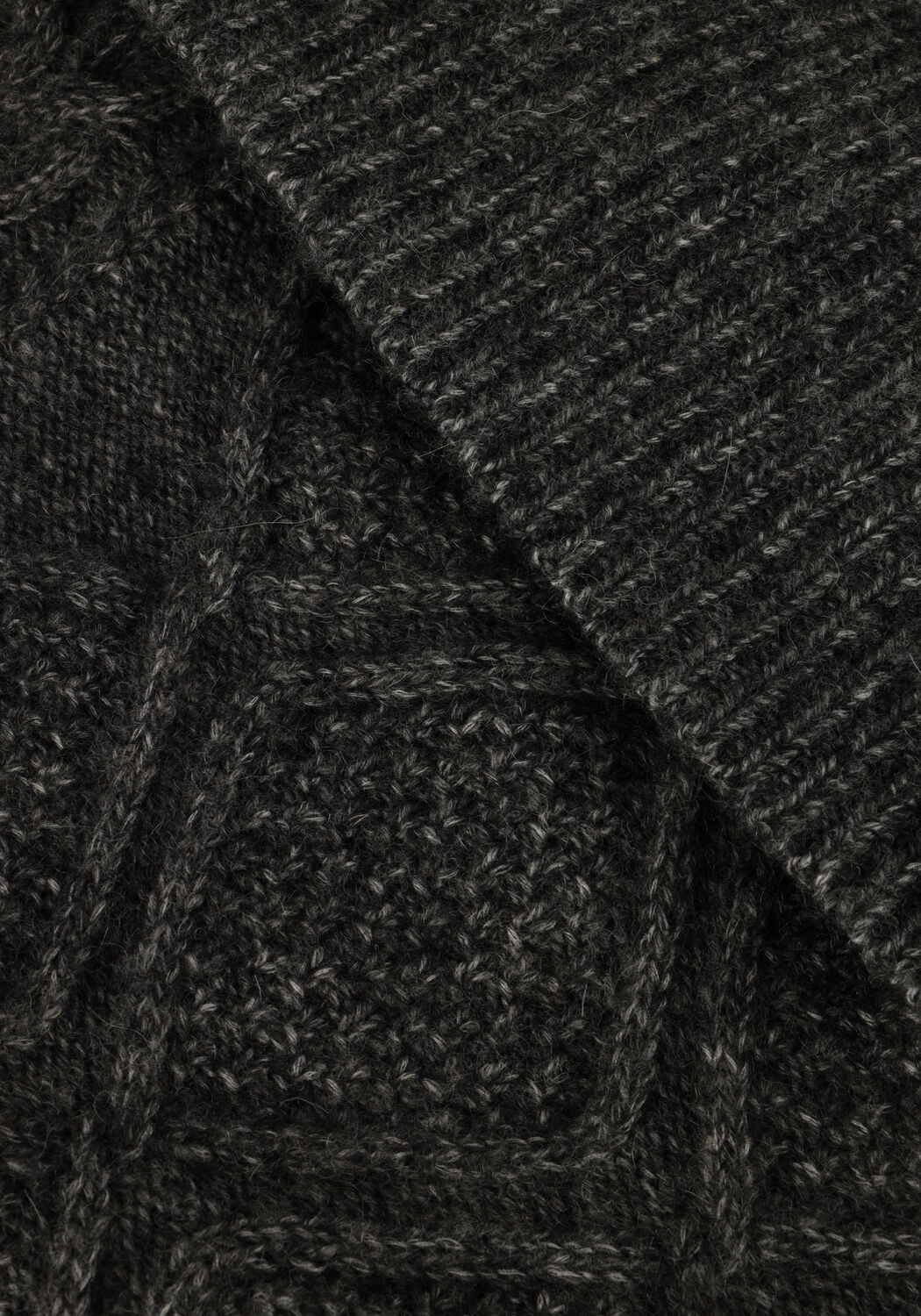 Grijze GESTUZ Trui ADIEGZ OFF SHOULDER - large