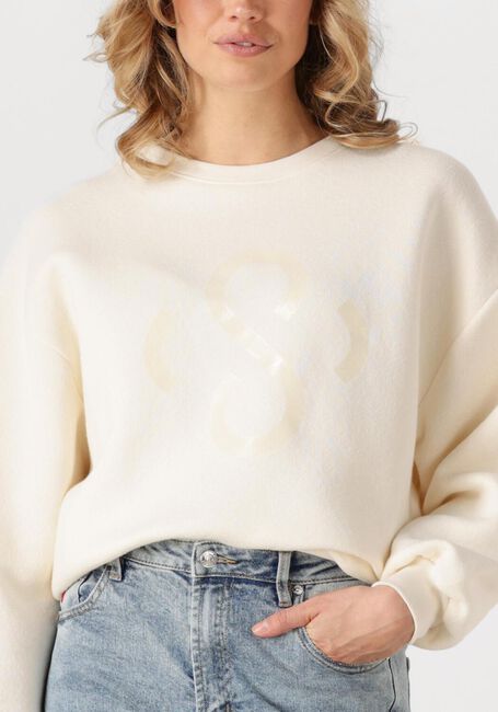 Ecru SUMMUM Sweater SWEATSHIRT VINTAGE SWEAT - large