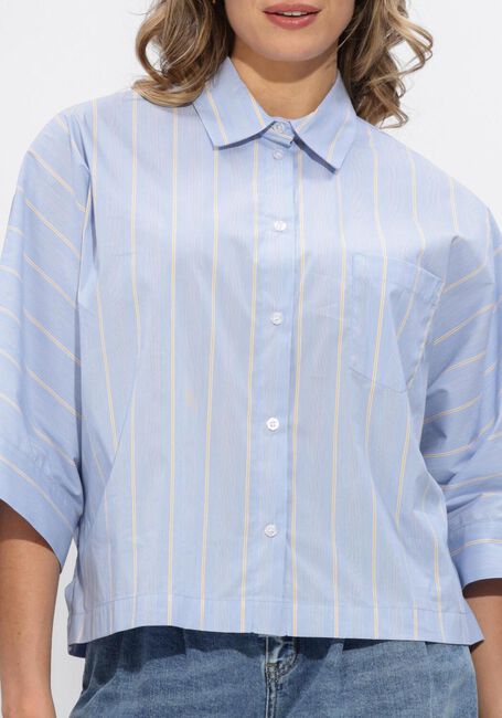 Blauwe JANICE Blouses CARL BLOUSE - large