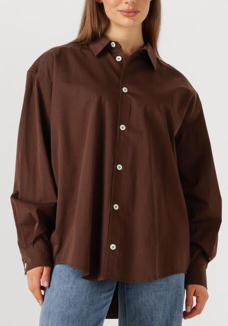 Bruine SEA ME HAPPY Top HARVEY SHIRT COTTON - large