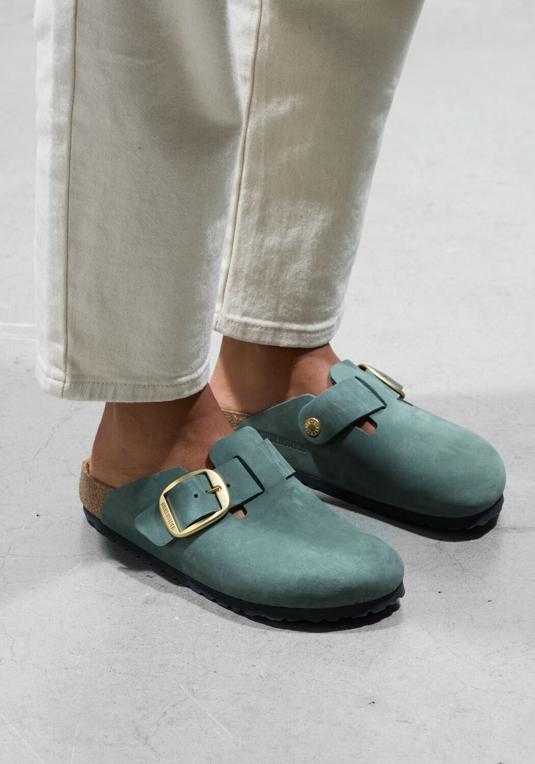 Groene BIRKENSTOCK Instappers SUE - large