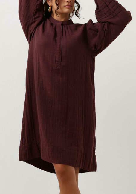 Bordeaux ANTIK BATIK Mini jurk PREETI DRESS - large