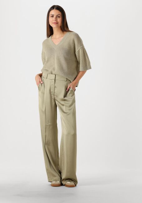 Groene DANTE6 Trui TALYA V-NECK SWEATER - large