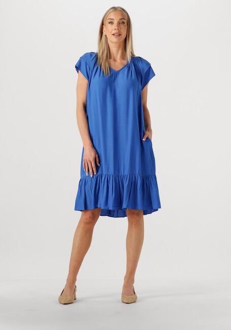Blauwe CO'COUTURE Mini jurk SUNRISE CROPPED DRESS - large