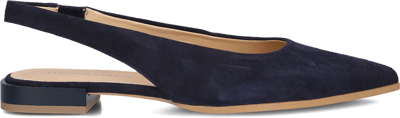 Stefano Lauran Slingbacks Dames 72251, Maat: 40, Materiaal: Suède, Kleur: Blauw afbeelding 1