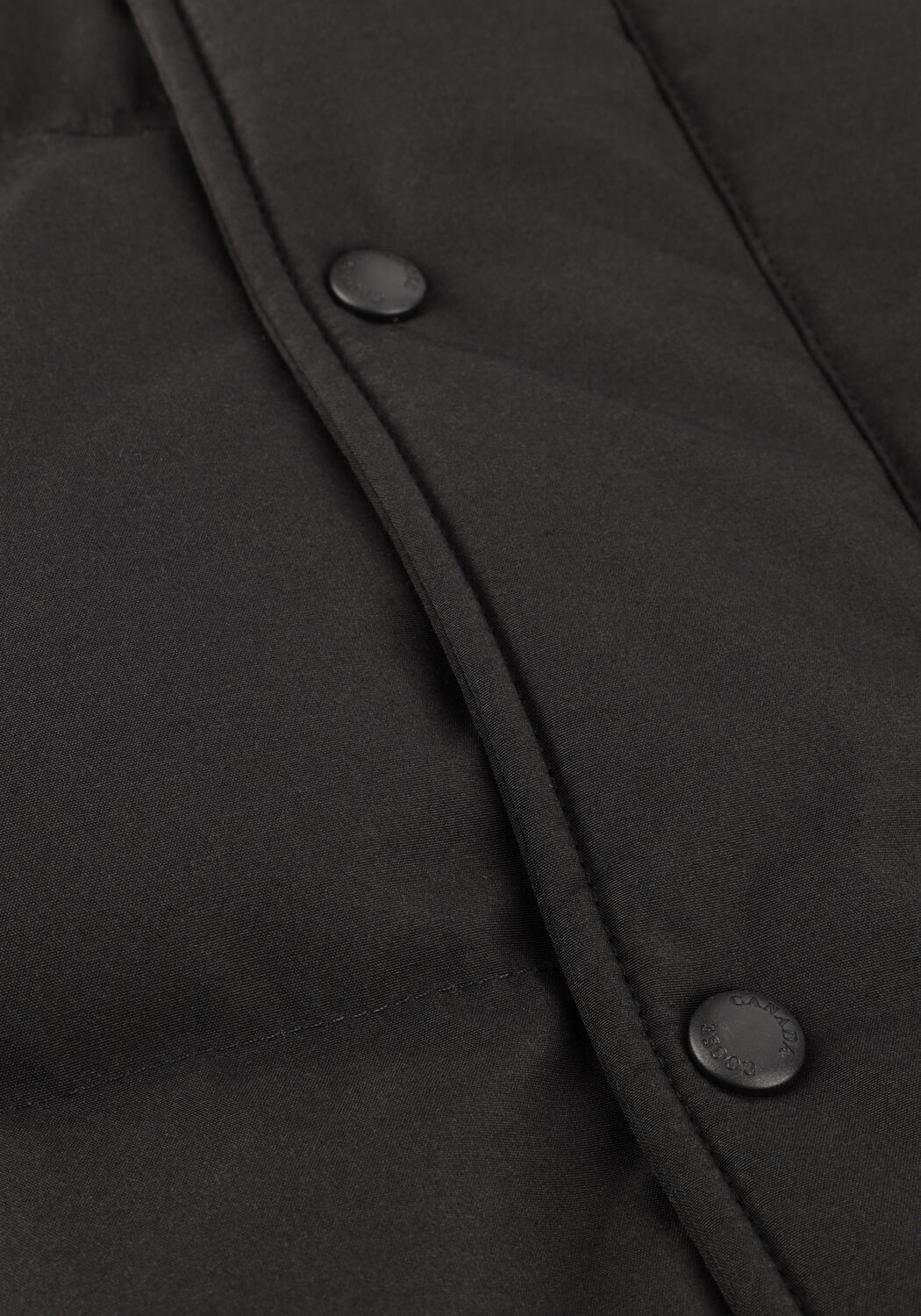 Zwarte CANADA GOOSE Gewatteerde jas BAYVIEW PARKA - large