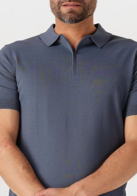 Grijze GENTI Polo POLO ZIP SS K2053-1260 - large