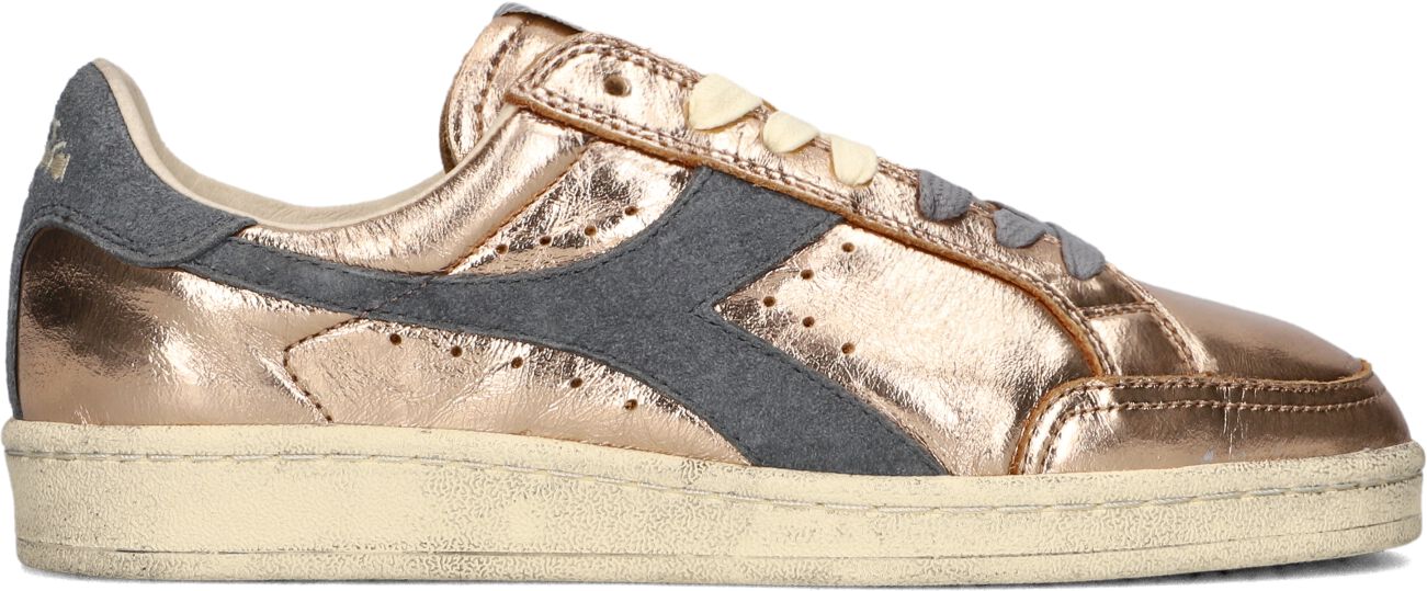 Diadora Heritage Lage Sneakers Dames Prestige Metal Used, Maat: 39, Materiaal: Leer, Kleur: Brons afbeelding