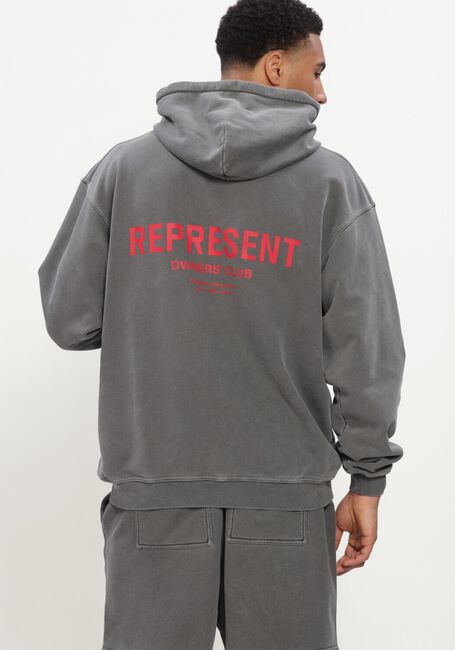 Zwarte REPRESENT Sweater OWNERS CLUB HOODIE - large