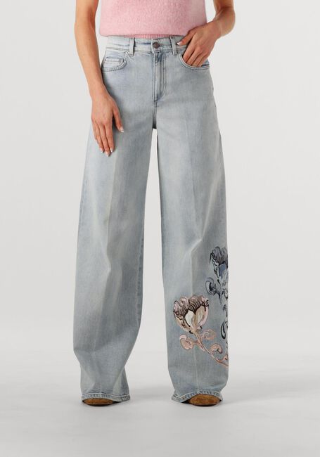 Lichtblauwe DOROTHEE SCHUMACHER Wide jeans DENIM LOVE PANTS - large