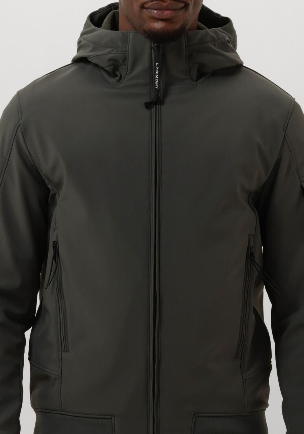 Donkergrijze CP COMPANY Jack OUTERWEAR MEDIUM JACKET IN CP SHELL R - large