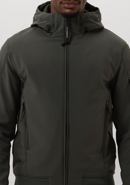 Donkergrijze CP COMPANY Jack OUTERWEAR MEDIUM JACKET IN CP SHELL R - large