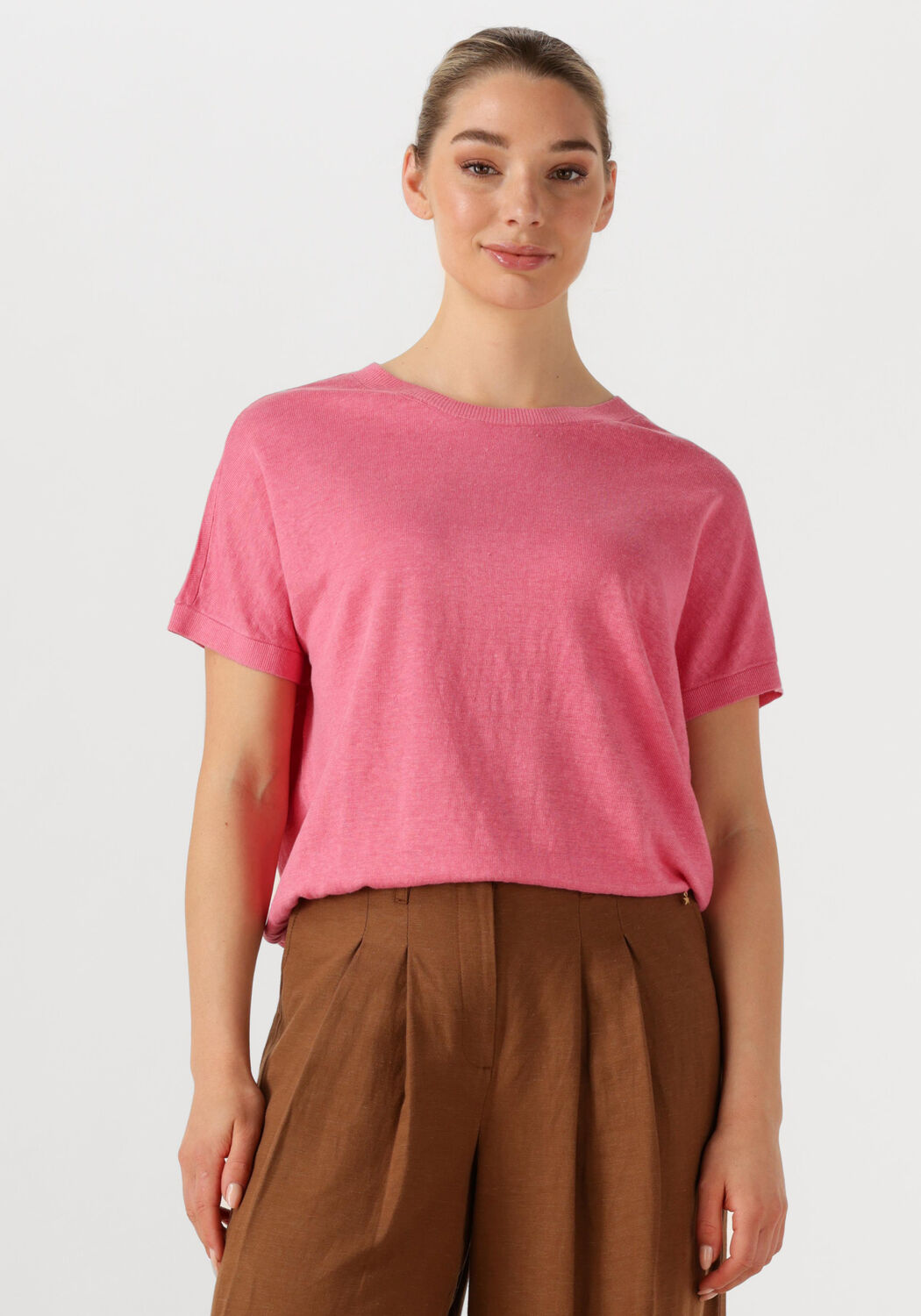 Des Petits Hauts T-Shirt Dames Alexo, Maat: M, Kleur: Roze afbeelding 1