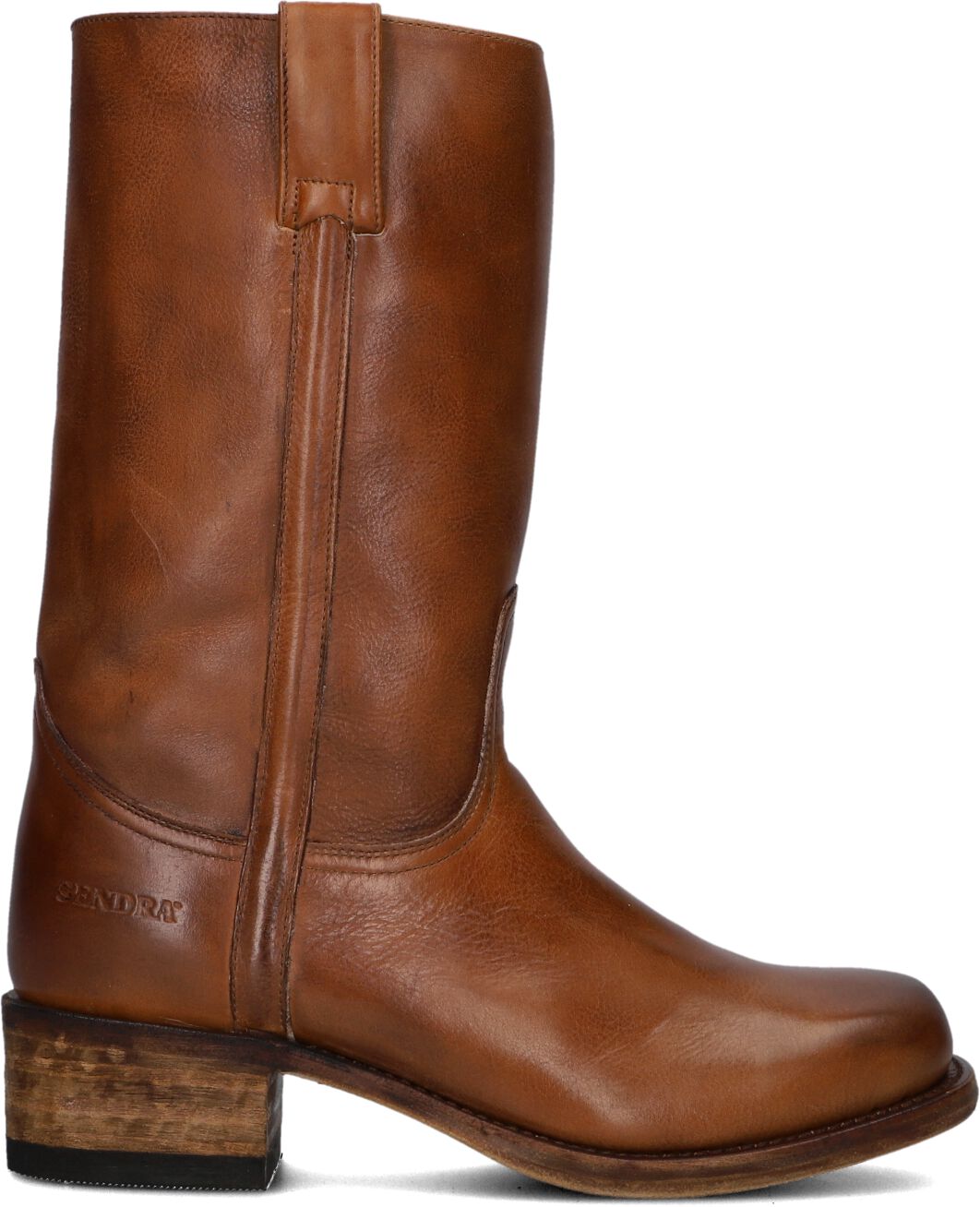 Sendra Cowboylaarzen Dames 3165, Maat: 38, Materiaal: Leer, Kleur: Cognac