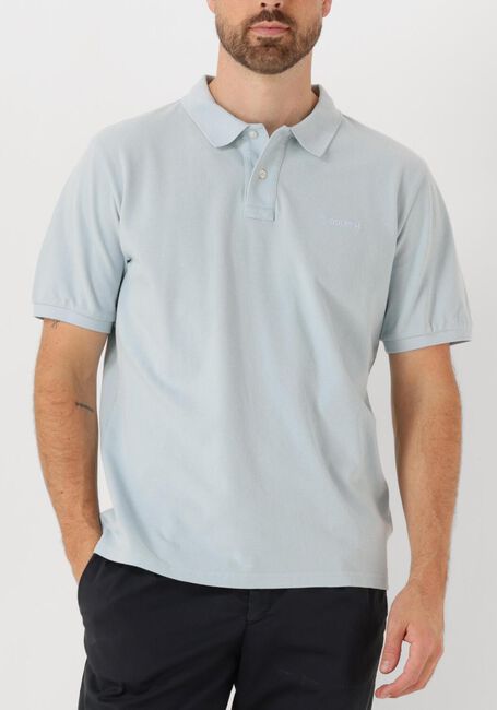 Lichtblauwe WOOLRICH Polo CLASSIC AMERICAN POLO - large