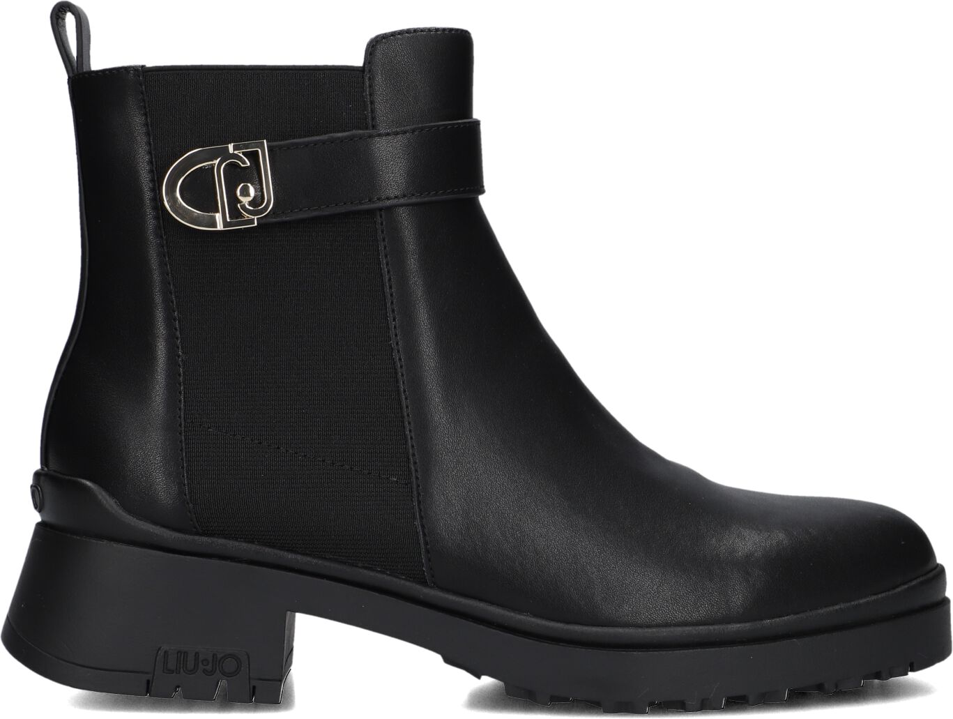 Liu Jo Chelsea Boots Dames New Nancy 60, Maat: 40, Materiaal: Leer, Kleur: Zwart