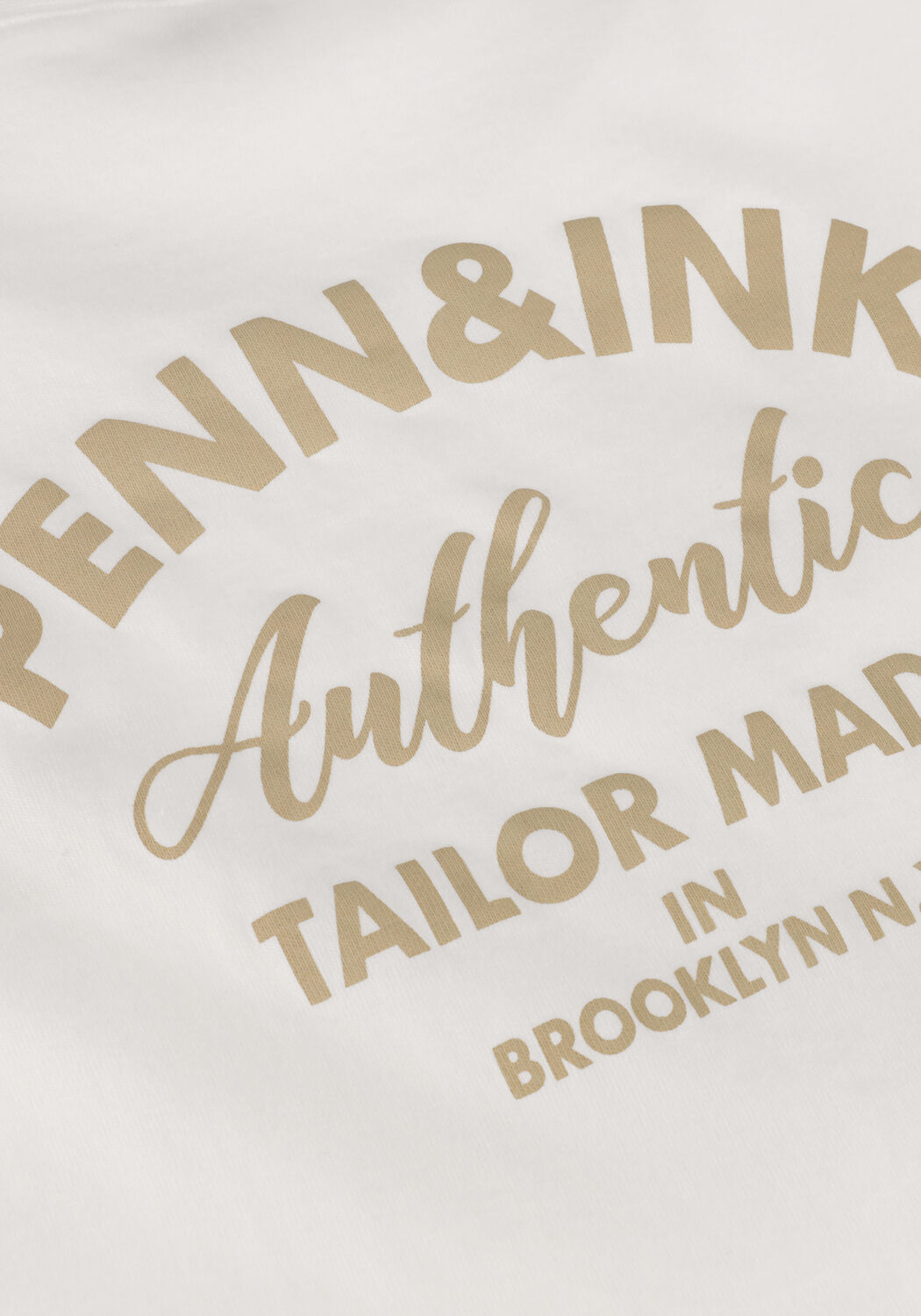 Ecru PENN & INK T-shirt T-SHIRT PRINT - large