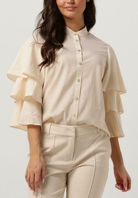 Gebroken wit SUMMUM Blouses BLOUSE LYOCELL COTTON - large