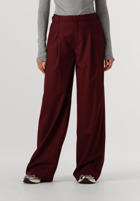 Bordeaux GESTUZ Wijde broek GZPAULA MW PANTS - large