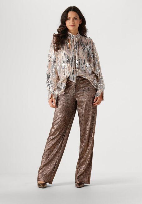 Zilveren AMAYA AMSTERDAM Blouses GLITTER BLOUSE - large
