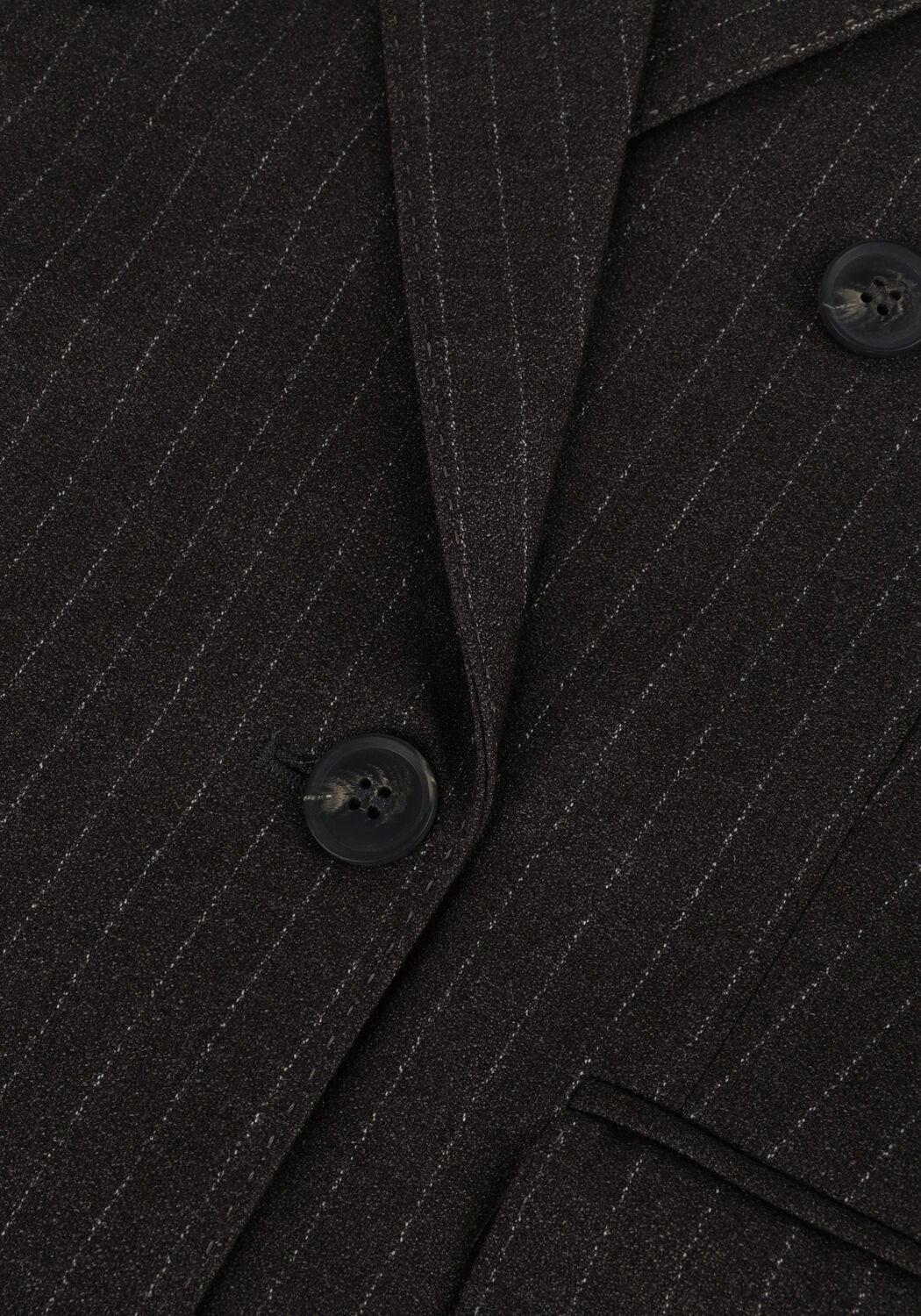 Zwarte AAIKO Blazer HEIDY PINSTRIPE VIS 548 - large