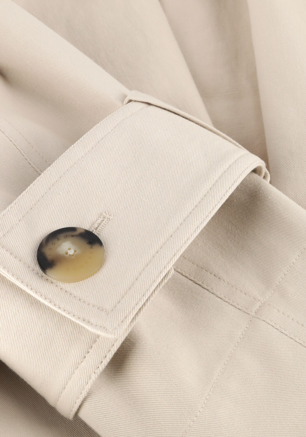 Ecru MARGAUX LONNBERG Trenchcoats TWIGGY MANTEAU - large