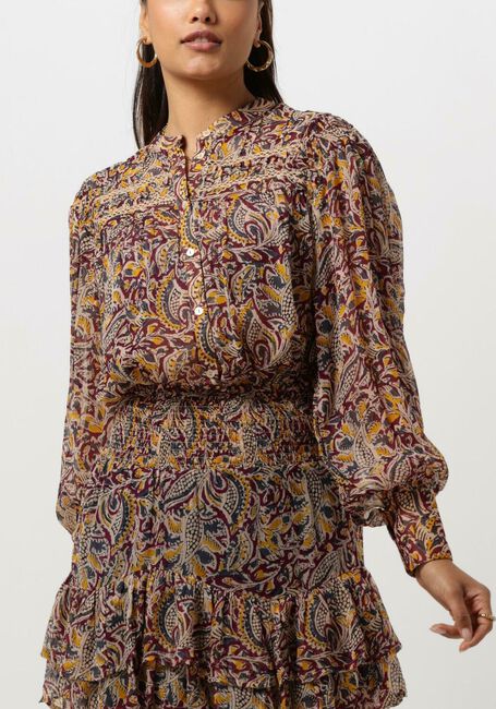 Bruine AAIKO Blouses DAIMY ORIENTAL VIS 520 - large