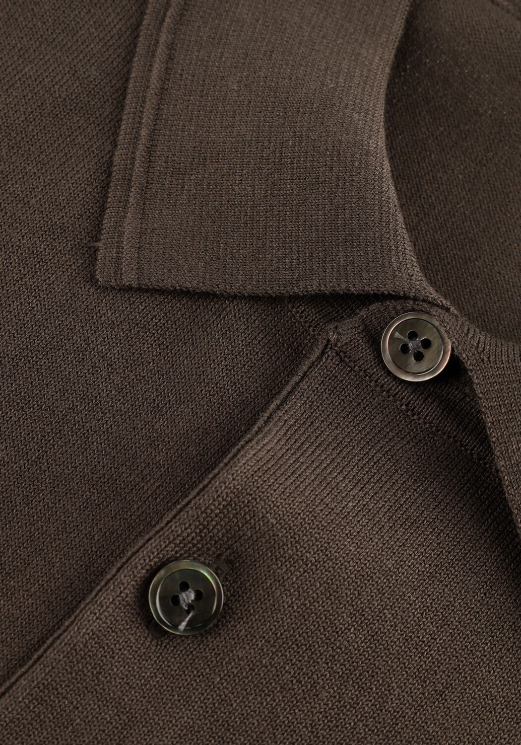 Bruine PROFUOMO Polo POLO SS LUXURY BASIC - large