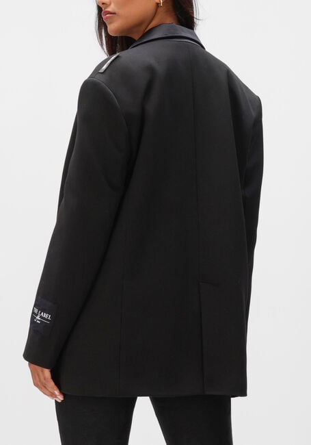 Zwarte ALIX THE LABEL Blazer LADIES WOVEN OVERSIZED MIX BLAZER - large