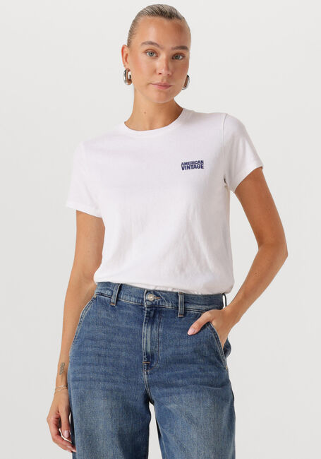 Witte AMERICAN VINTAGE T-shirt YKOBOW - large