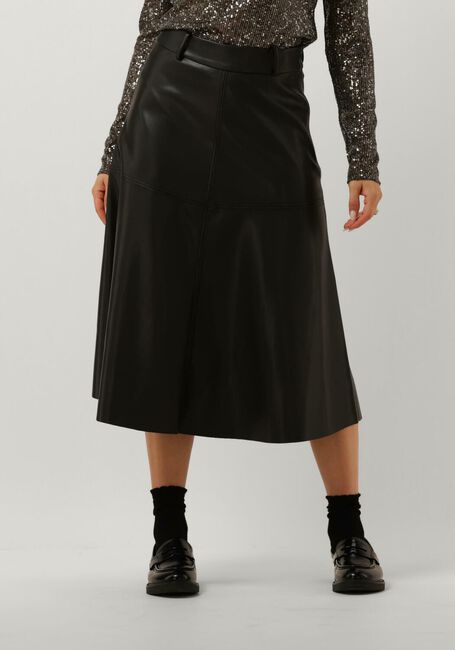 Zwarte BRUUNS BAZAAR Midirok VEGANI IMMA SKIRT - large