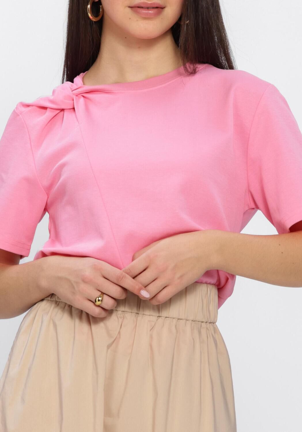 Roze AIMEE THE LABEL Tops & T-shirts VANYA RAE T-SHIRT - large