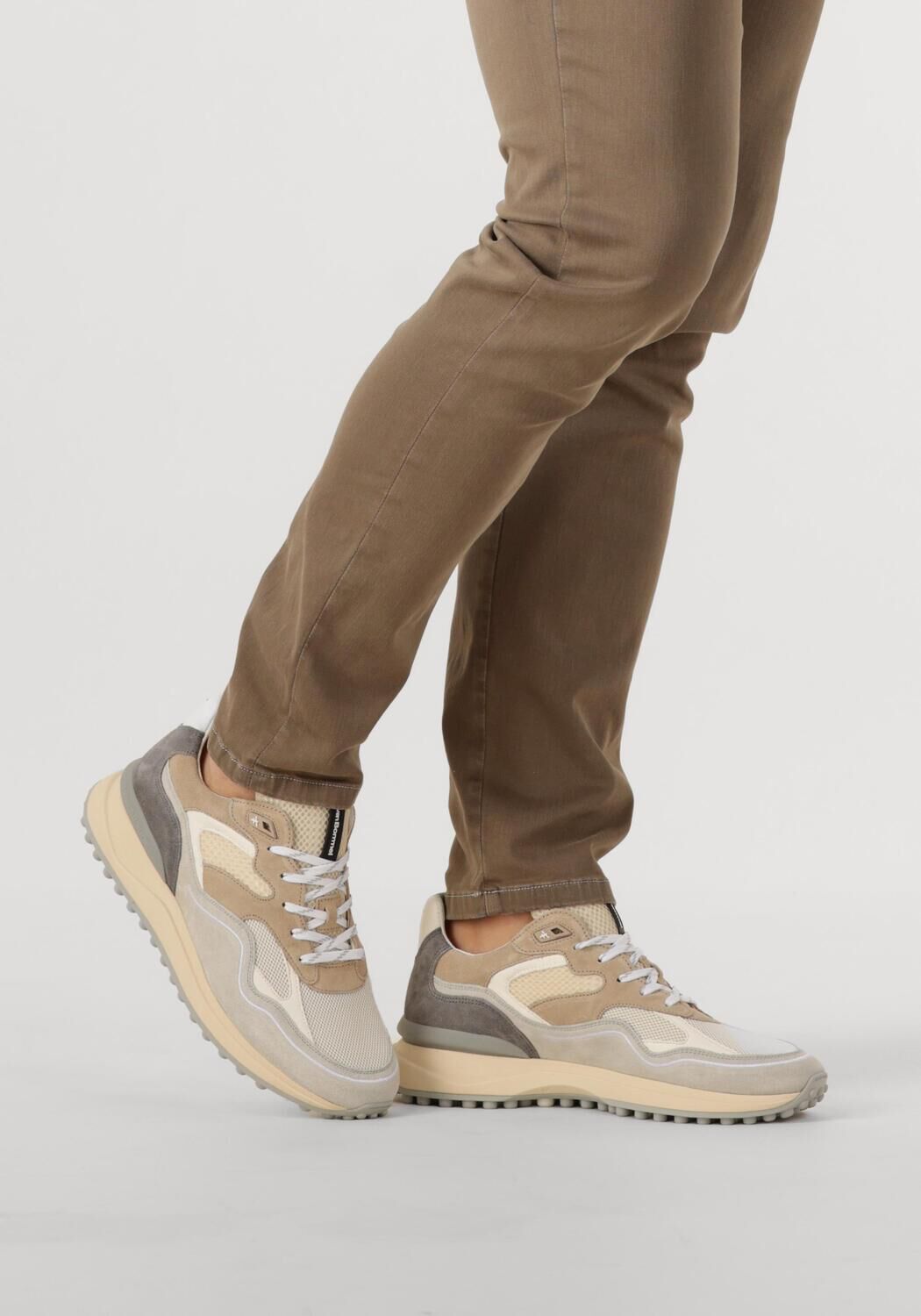 Beige FLORIS VAN BOMMEL Lage sneakers SFM-10159 NOPPI - large