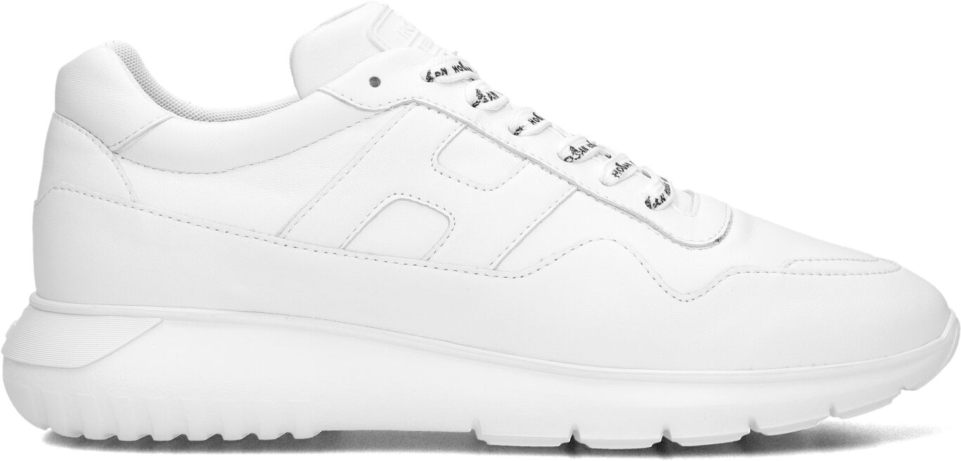 Hogan Lage Sneakers Heren Hxm3710cp50, Maat: 43,5, Materiaal: Leer, Kleur: Wit