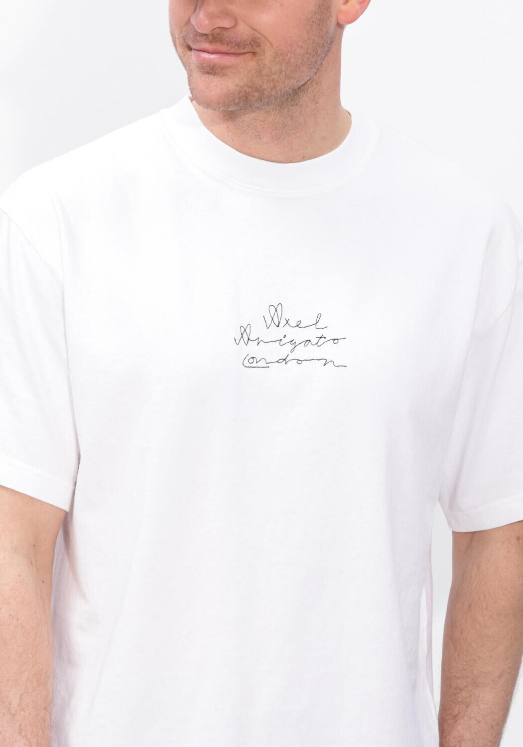 Witte AXEL ARIGATO T-shirt LONDON CITY T-SHIRT - large