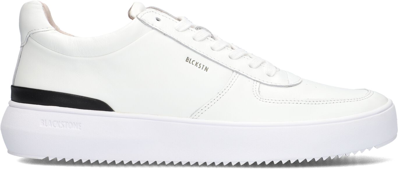 Blackstone Lage Sneakers Heren Bg165, Maat: 47, Materiaal: Leer, Kleur: Wit