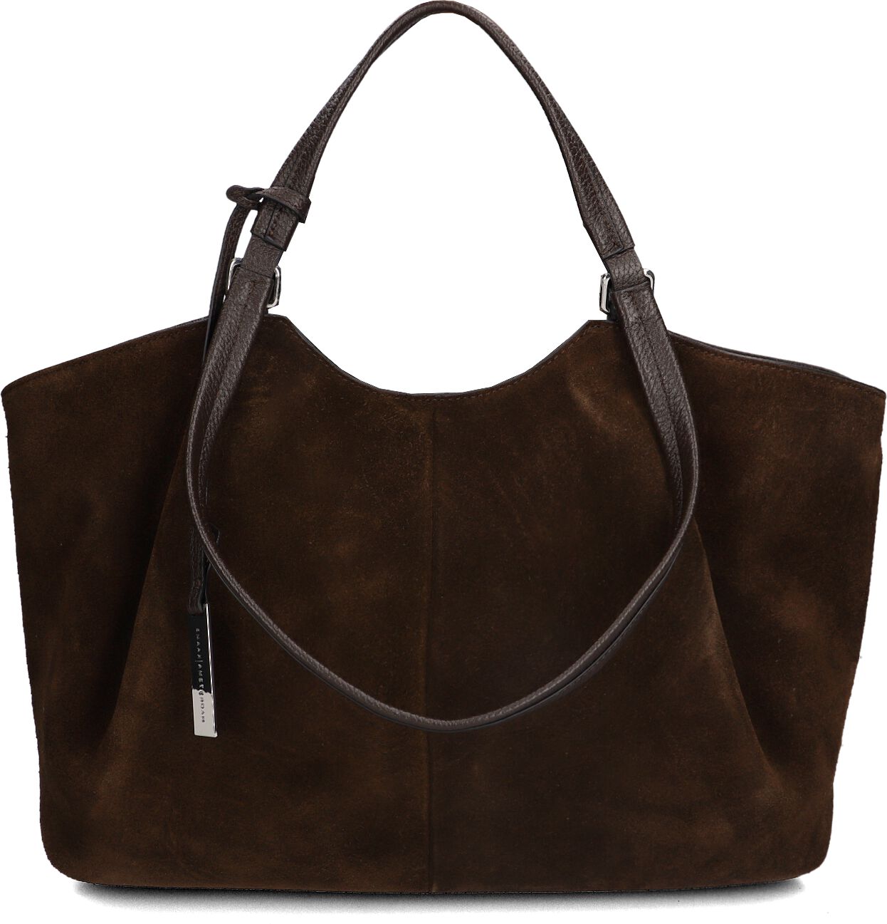 Smaak Amsterdam Smaak Amsterdam Handtas Dames Elza Suede, Materiaal: Suède, Kleur: Bruin