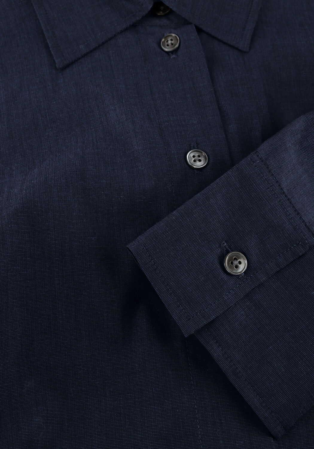 Donkerblauwe CLOSED Blouses CAPE SHIRT - large