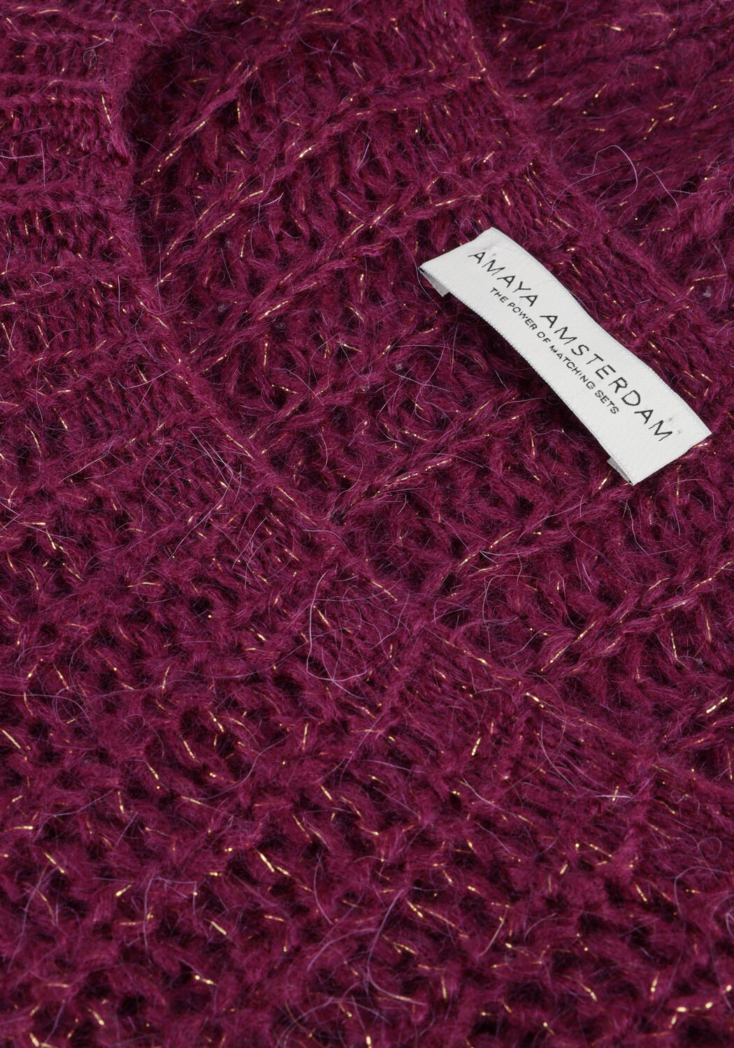 Paarse AMAYA AMSTERDAM Trui ACE - large